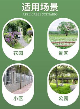 厂家白色网格木栅栏碳化栅栏防腐木栏杆园艺花盆支架院子围栏