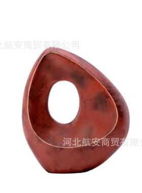 现代简约创意纹理相框树脂摆件样板房售楼处家居装饰品工艺品