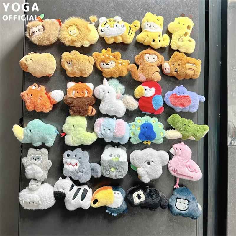 Genuine Carnival Zoo Party Looking for Unicorn Plush Fridge Magnet Blind Bag Cute Hole Board Magnetic Sticker Cute