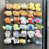 Genuine Carnival Zoo Party Looking for Unicorn Plush Fridge Magnet Blind Bag Cute Hole Board Magnetic Sticker Cute