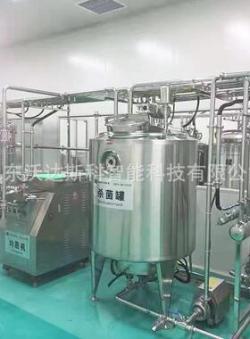 常温酸奶加工生产线 巴氏酸奶发酵杀菌机器 灭菌酸奶全套加工设备
