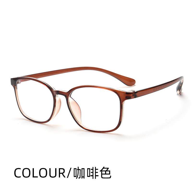 High-end anti-light radiation glasses for myopia men and women, blue anti-fatigue flat light, no-degree reading electric eye, special protection for mobile phone and brain