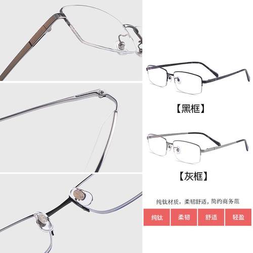 高档变色眼男阳士可配度数近视太防眼镜紫外线防蓝镜光圆脸墨镜潮 - 图0