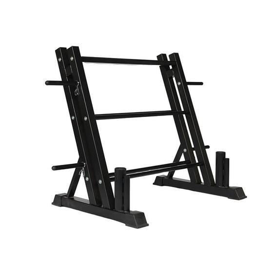 Multifunctional three-layer dumbbell rack kettlebell rack household storage rack commercial barbell bar storage rack storage rack