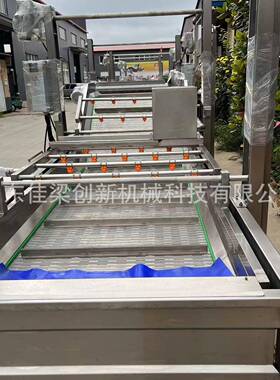 全自动气泡清洗机果蔬水果通用304不锈钢材质厂家直销多功能清洗