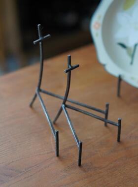 工艺品铁线铁线焊接加工装饰摆件