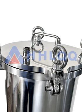 不锈钢大通量过滤器大流量锂电新能源精密过滤器过滤液体过滤器