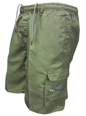 Quality 5pcs Men's Lightweight Cargo Shorts - Loose Fit with