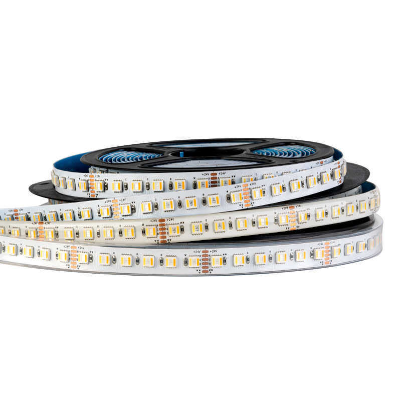 RGBWW七彩灯带RGBCW5050五合一RGBCCT五路LED氛围24V防水高亮灯条,淘宝优惠券,粉丝福利购,淘宝优惠卷