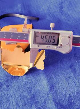 金属包角 大花脚 支撑脚18cm圆烟缸防破损护角电镀金厂家1688优惠