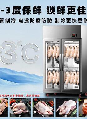 风干晾鸭商大用烧鸭柜烧鹅五柜花肉烧IMZ腊吹干机晾胚单双门容量