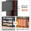 Household shelf hole board storage rack multi-layer floor-to-ceiling balcony storage rack adjustable angle steel storage layer