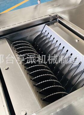 全自动排骨切块机商用新鲜排骨切条切块猪蹄分半牛羊排肋排切割机