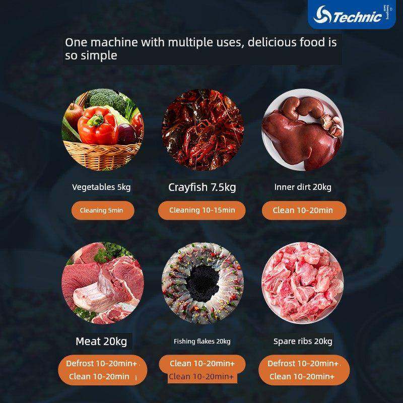 天力啤水机商用解冻机全自动餐饮厨房肉类解冻去血水蔬菜清洗机器,淘宝优惠券,粉丝福利购,淘宝优惠卷