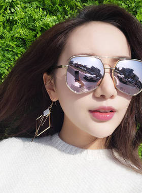 叙旧 太阳镜男大框墨镜男士偏光眼镜圆脸开车司机驾驶镜潮女可配