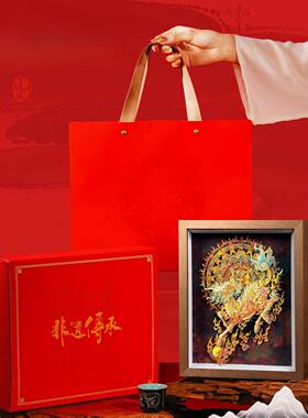 客人餐厅装饰画悬挂摆件入口桌面沙发电视柜背景墙三维非物质文化