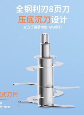 高档蓝研宝婴儿辅食机小型多功能宝专用磨绞肉打泥宝料搅拌理机全