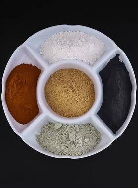 崑仑五色土天然原矿五行土家用原矿净宅化解西北角厨房奠基摆件