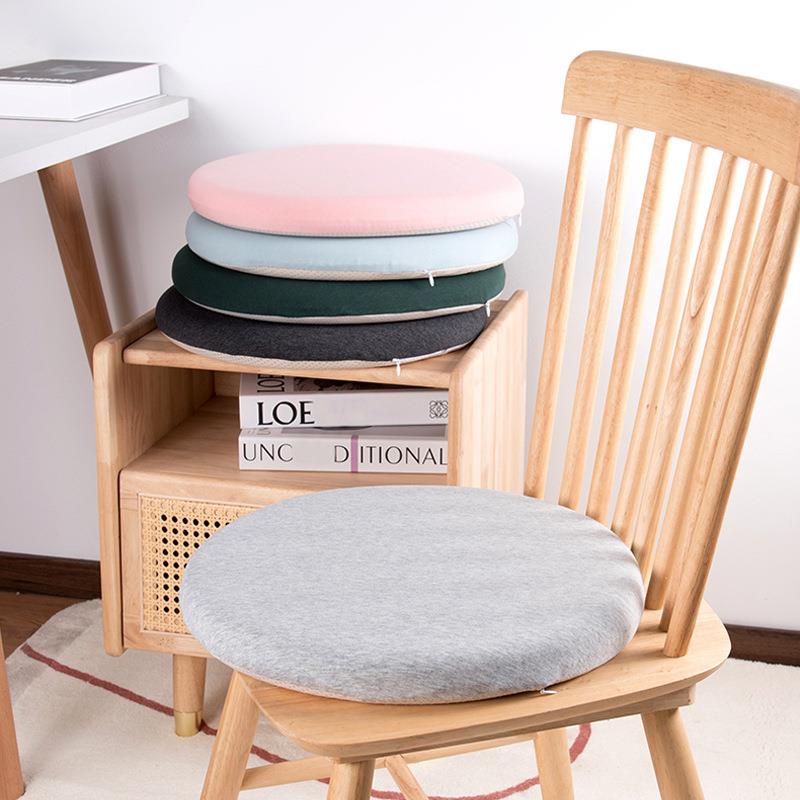 Round memory foam cushion, slow rebound, thickened round chair, round stool cushion, round seat cushion, bay window round cushion, floor mat