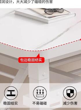 折叠桌子免安装长方形培训桌简易学习写字桌家用台式电脑桌办公桌