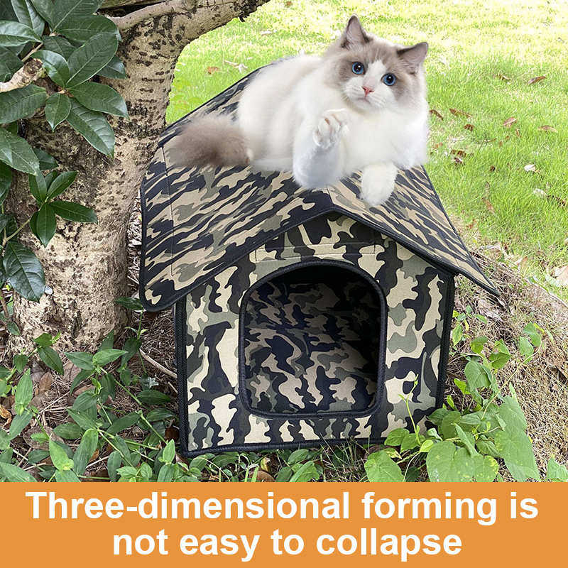 室外猫窝狗窝防水宠物笼流浪猫屋防雨狗屋猫房子别墅帐篷四季通用,淘宝优惠券,粉丝福利购,淘宝优惠卷