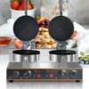DSCJ Dingsheng double-head waffle machine, waffle machine, commercial waffle oven, baking pan, electric pancake machine, FY-2