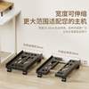 Computer host bracket home chassis mobile wheel base office simple telescopic bracket storage rack
