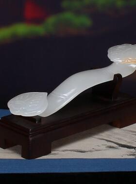 天然阿富汗玉石意POO9摆件巴基斯坦如雕工艺礼品摆饰饰品玉关中式