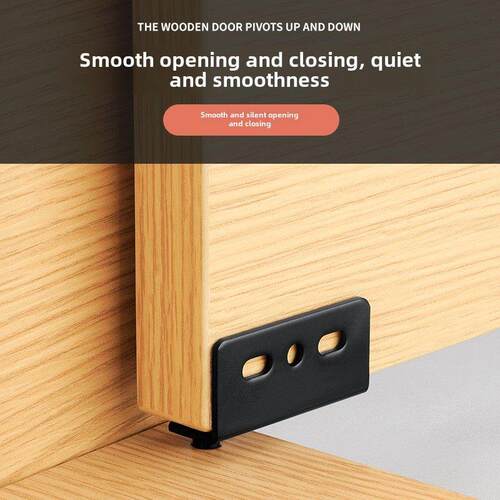 电动箱隐形门隐藏合页木门上下夹板转轴Ct角码外开旋转合页五金配 - 图1