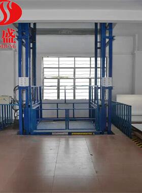 厂房仓库升降货梯电动升降货梯导轨装货升降平台液压货梯厂家