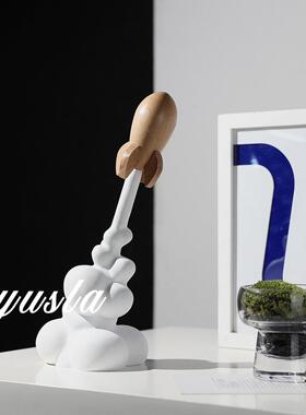 简约现代柜卡通儿童房电视摆件样板展间厅客QMU厅玄关可爱软柜装