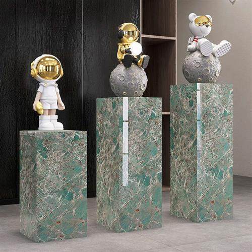 花园庭院岩板花架子客厅落地式轻奢高级感装饰立柱大理石摆件底座,淘宝优惠券,粉丝福利购,淘宝优惠卷