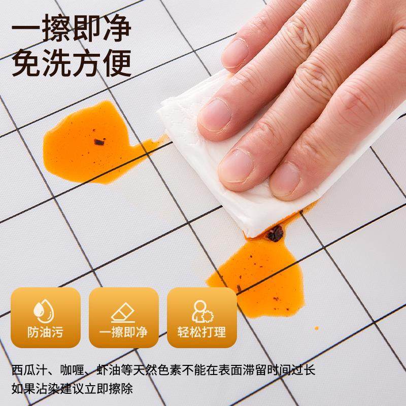 格子餐桌布防水防油免洗防烫桌布书桌布ins风桌布PVC桌垫茶几垫,淘宝优惠券,粉丝福利购,淘宝优惠卷