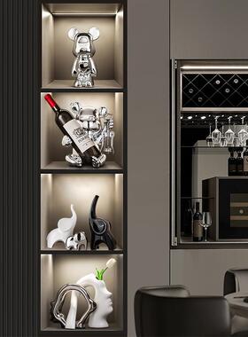 高端大气大象摆件轻奢高档客厅电视餐边酒柜高级感玄关家居装饰品