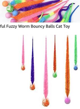 Cat interactive toys Tickle Cat Colorful bouncing ball Pet s