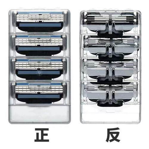 通用吉利锋3手动剃须刀刮胡刀男士德国风速3层刀头刀片胡刀架三层 - 图2