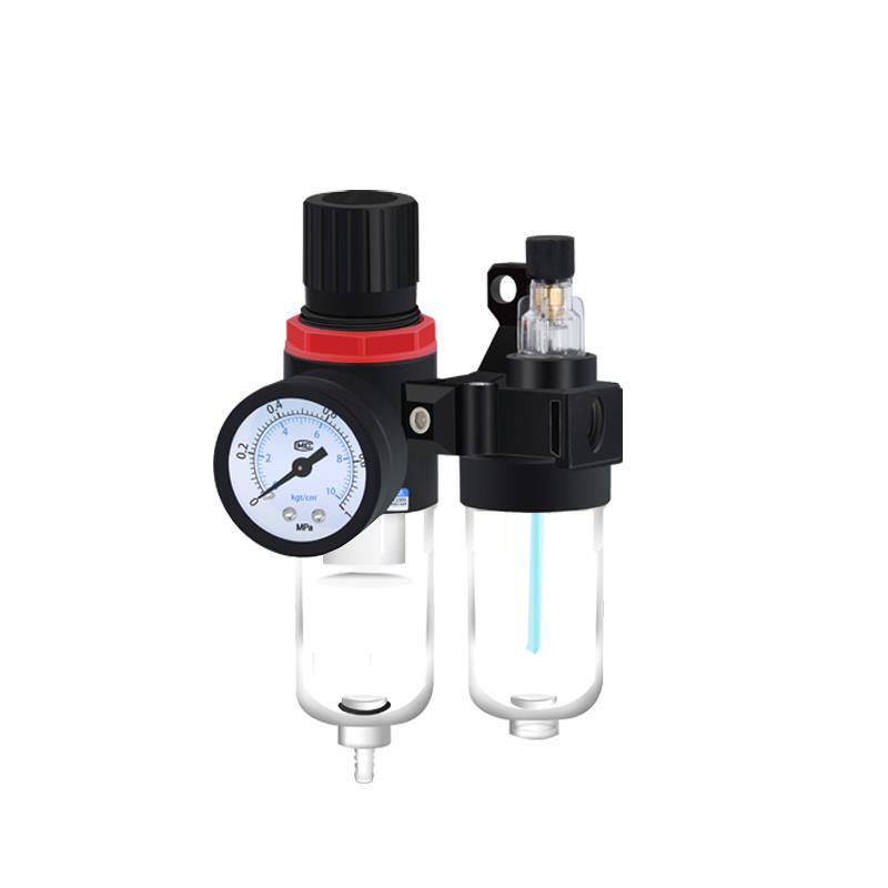 空压机油水分离器空气过滤器调减压阀二联件AFC/AFR20001自动排水 - 图3