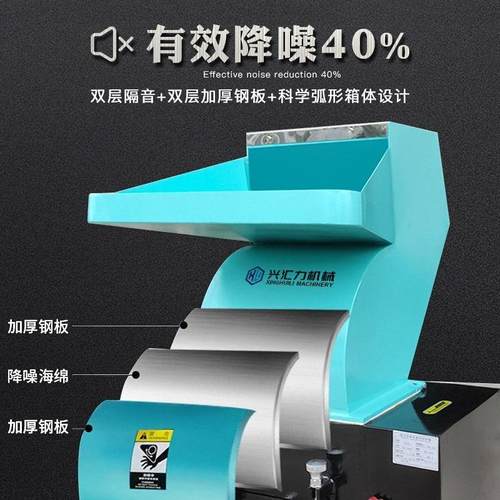 工业粉碎机强力快速塑料水口边角料注塑破碎机小型粉料机破碎商用 - 图1