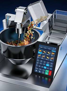 方MAGA-102宁商用自动炒菜人机器 多全功能自动炒食机 食堂外卖能