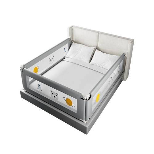 厂免打孔床围栏宝宝防摔防护栏婴儿加高通用围栏床防掉床护栏 - 图3