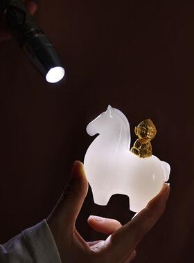 马上封侯创意摆件茶宠摆饰文玩办公桌家居客厅装饰工艺礼品摆饰节