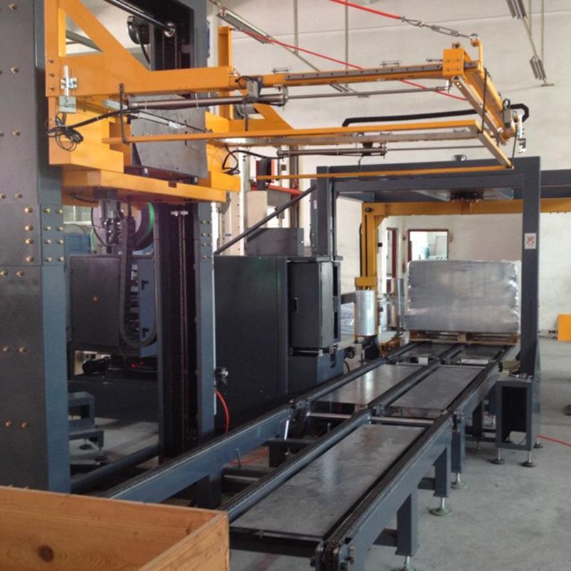 Fully automatic horizontal baler packaging equipment PP strap PET strap packing pallet efficient intelligent strapping machine