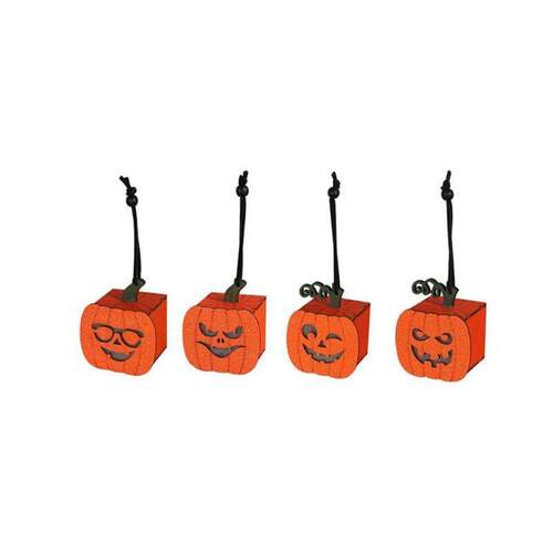 Halloween pumpkins carry small night lights and glow lantern - 图3