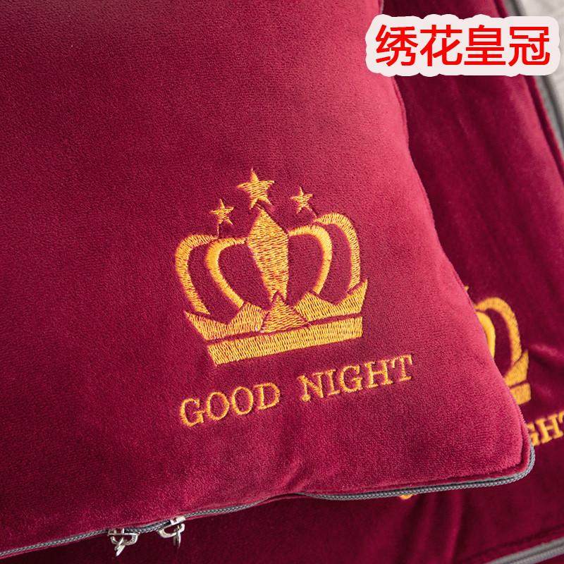 红色抱枕被加绒加厚被子抱枕两用冬季盖被车载靠垫被沙发毛绒靠背,淘宝优惠券,粉丝福利购,淘宝优惠卷
