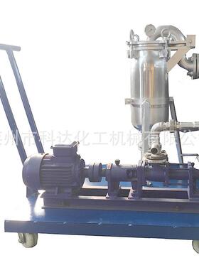 不锈钢滤袋式过滤机反冲式过滤机涂料袋式液体过滤设备