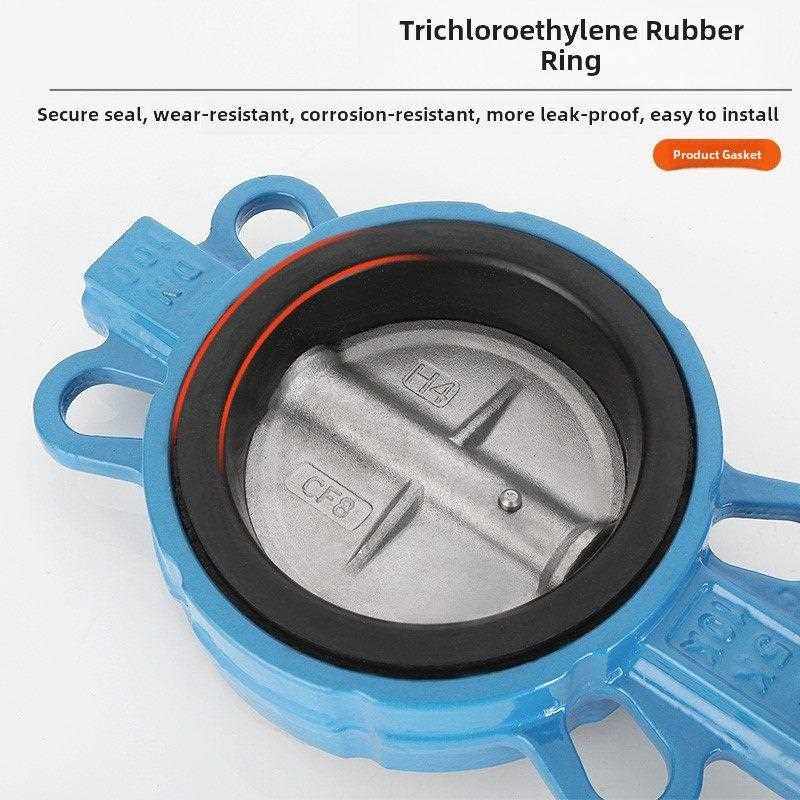 D71X-16手动手柄蝶阀对夹球墨铸铁304四氟不锈钢板DN50 80 100150,淘宝优惠券,粉丝福利购,淘宝优惠卷