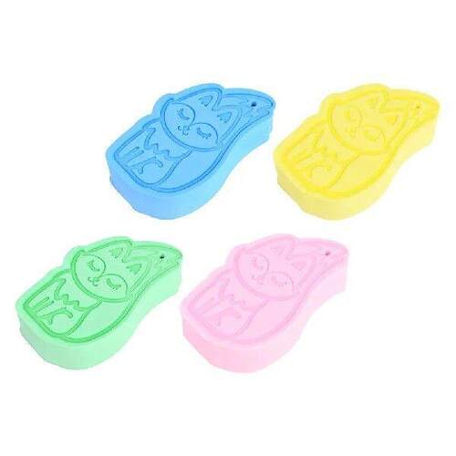 4pcs Baby Bath Sponges Exfoliating Body Scrubber Gentle - 图1