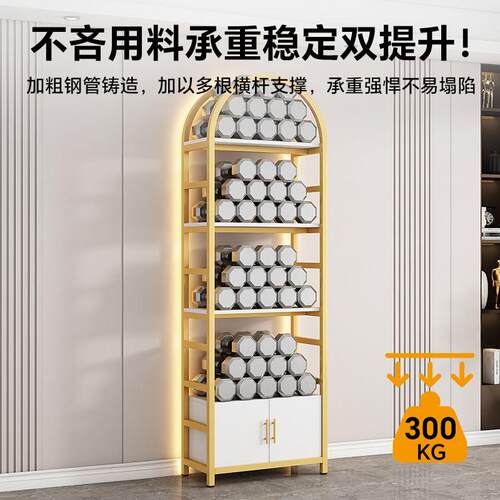 美容院化妆品展示架理髲店产品展示柜货架陈列架多层置物架子落地 - 图2