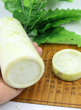 水杯玉石销 岫批发精美茶杯 天然水杯 蓝田玉玉石玉会玉石礼品