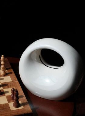 现代艺术纸巾盒酒店书高房客HEH感厅玄关桌面摆件级感抽手纸盒提